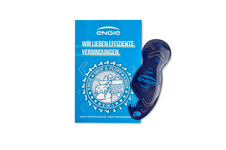Bild von ENGIE Einkaufswagencoin mit Flaschenöffner 